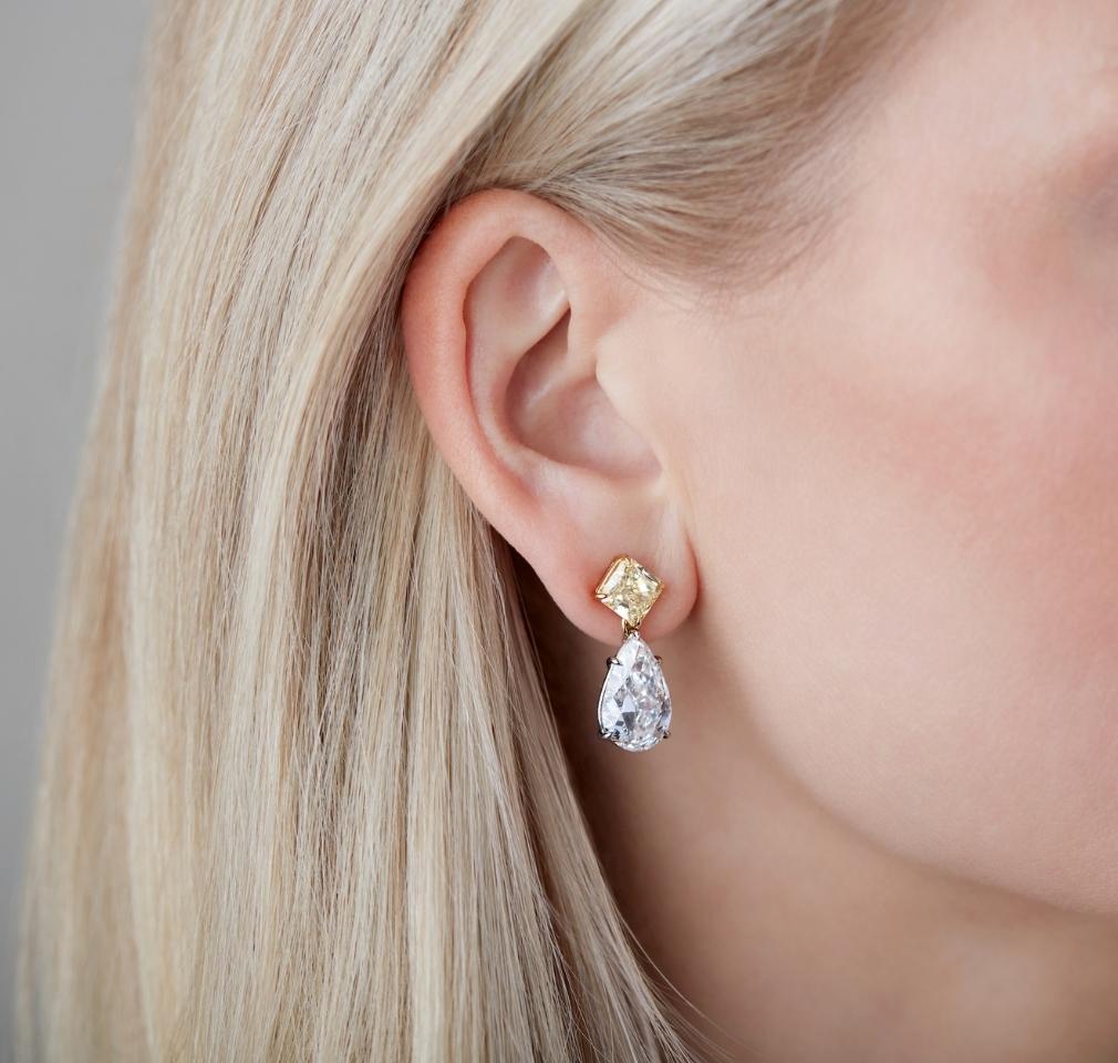 Diamond Earrings in Chicago at Razny Jewelers